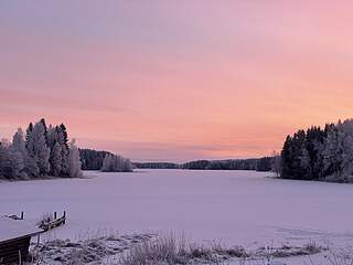 Antianlahti talvella